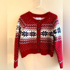 Nordic Print Cardigan